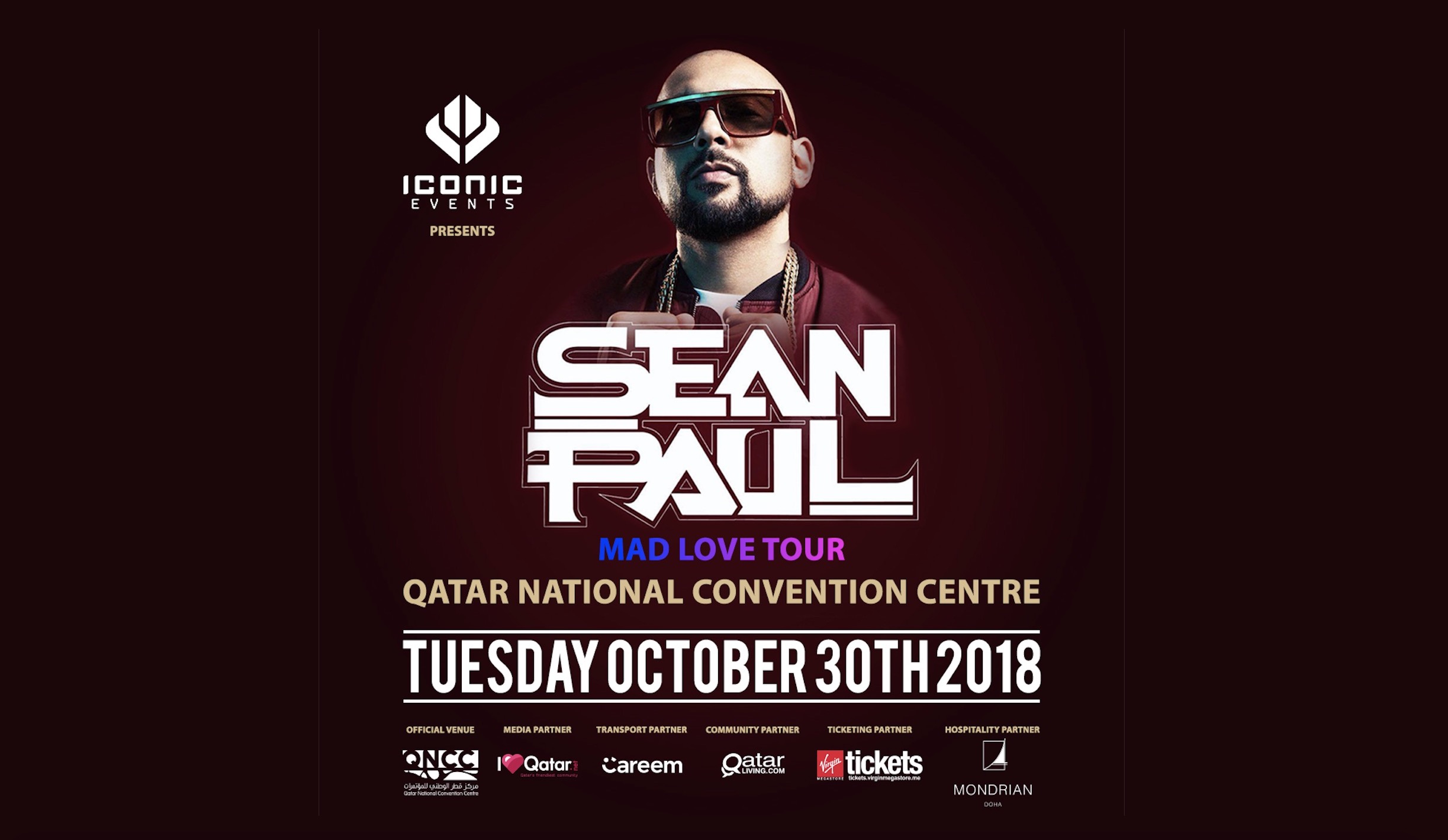 Sean Paul Mad Love tour Qatar Qatar Living Events